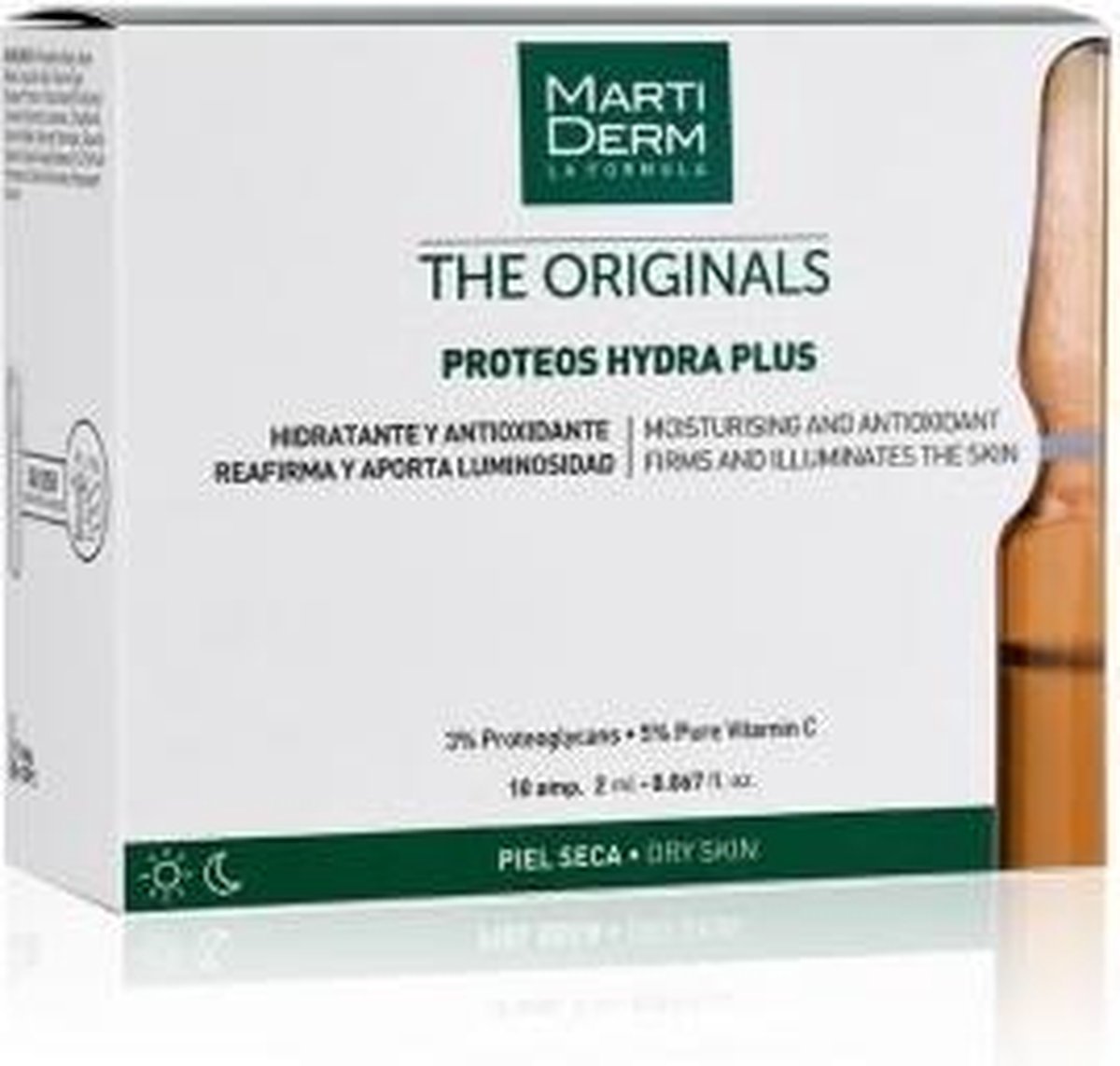 Goedkoopste Ampullen Martiderm The Originals Proteos Hydra Plus Hydraterend Antioxidant (10 X 2 ml