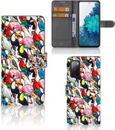Wallet Book Case Samsung Galaxy S20FE Telefoon Hoesje Birds