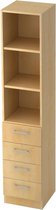 Wandkast - Esdoorn - 40,6 x 42 x 200,4 cm - Signa G 7600 RE