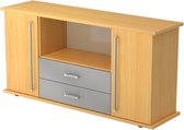 Dressoir met Deuren + Lades - Beuken - 166,1 x 44,8 x 84 cm - Kapa SB