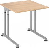 Bureau - In Hoogte Verstelbaar - Meerkleurig - Zeno 8 S - 80x80