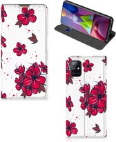 Smartphone Hoesje Geschikt voor Samsung Galaxy M51 Mobiel Cover Blossom Red