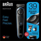 Bol.com Braun BT3240 Zwart/Blauw - Baardtrimmer aanbieding