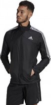 adidas Marathon Jacket Heren - sportjas - zwart/wit - maat S