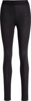 WE Fashion Dames legging van biologische katoenmix