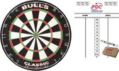 Dartbord Bulls The Classic 45 cm met scorebord met marker en wisser 45x30 cm