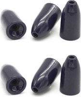 Tackle Porn Tungsten Bullet Weight - Purple - 1.8g - 6 Stuks - Paars