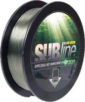 Korda Subline - Nylon Vislijn - Green - 15lb - 0.40mm - 1000m - Groen