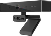 ProXtend X701 4K webcam 8 MP 3840 x 2160 Pixels USB 2.0 Zwart