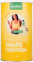 Purasana Shape & control proteine shake vanilla vegan (350g)