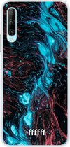 6F hoesje - geschikt voor Honor 9X Pro -  Transparant TPU Case - River Fluid #ffffff