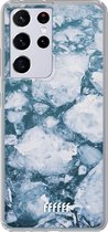 6F hoesje - geschikt voor Samsung Galaxy S21 Ultra -  Transparant TPU Case - Arctic #ffffff