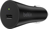 Belkin Auto Snellader iPhone 27W USB-C Power Delivery - Zwart