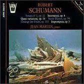 Schumann: Sonata no 1, Intermezzi, etc / Jean Martin