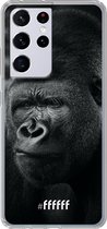 6F hoesje - geschikt voor Samsung Galaxy S21 Ultra -  Transparant TPU Case - Gorilla #ffffff