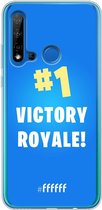 6F hoesje - geschikt voor Huawei P20 Lite (2019) - Transparant TPU Case - Battle Royale - Victory Royale #ffffff