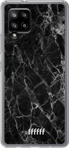 6F hoesje - geschikt voor Samsung Galaxy A42 -  Transparant TPU Case - Shattered Marble #ffffff