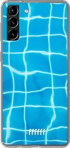 6F hoesje - geschikt voor Samsung Galaxy S21 -  Transparant TPU Case - Blue Pool #ffffff