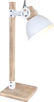 Tafellamp Mexlite Gearwood - Wit