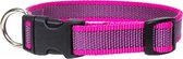 Julius-k9 verstelbare halsband 20mm Roze/grijs 27-42cm