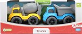 Toi-toys Speelgoedauto Little Stars 14 Cm Geel/blauw 2-delig