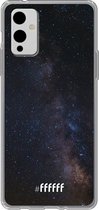 6F hoesje - geschikt voor OnePlus 9 -  Transparant TPU Case - Dark Space #ffffff