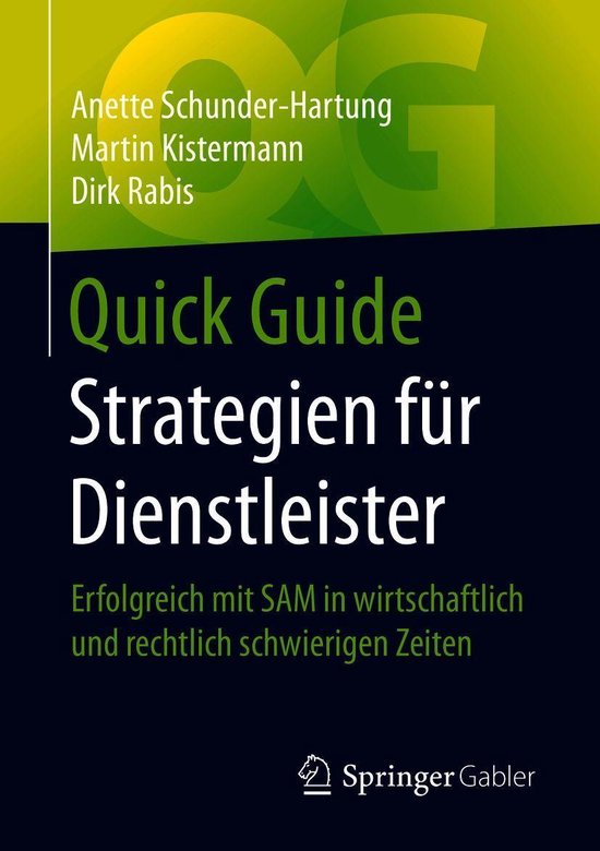 Quick Guide - Quick Guide Strategien für Dienstleister - cover