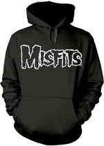 Misfits Hoodie/trui -S- Skull Zwart