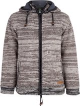 Gebreid Wollen Vest Heren/Uni met voering - M Talbot ZH BeigeLBrown M