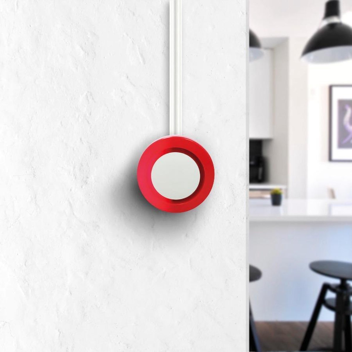 Smartsiren - Smart Home Beveiliging - Losse sirene - Hub voor sensoren - 110db - wifi - melding via app - Back up batterij - Smart Home Beveiliging