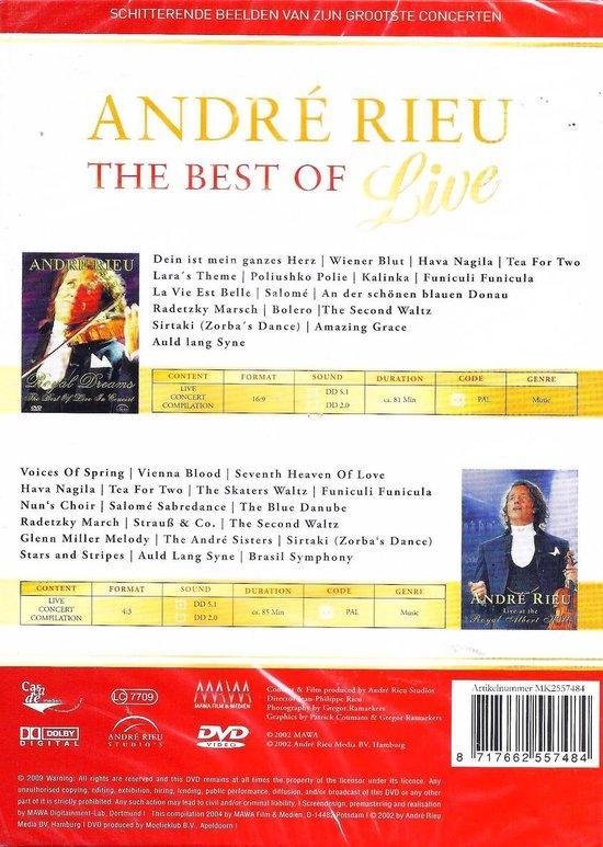 André Rieu - The best of live (DVD) - André Rieu
