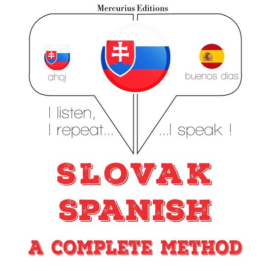 Slovenský - Španielska: kompletná metóda - cover