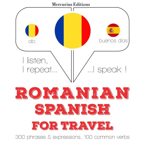 Română - spaniolă: Pentru călătorie - cover