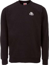 Kappa Taule Sweatshirt 705421-19-4006, Mannen, Zwart, Sporttrui casual, maat: XXL EU