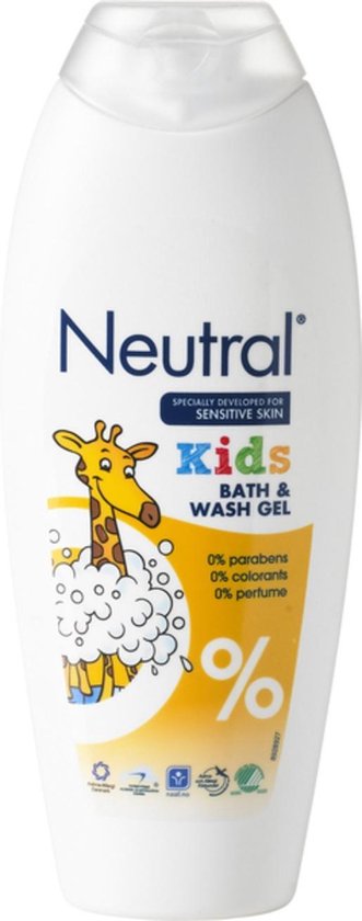 Neutral Kids Bad en Wasgel - Sensitive - Parfumvrij