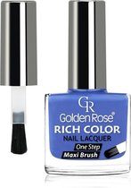 GOLDEN ROSE Rich Color blauwe nagellak 49, 10,5 ml.