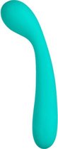 G-Spot Slim Dual Flexibele Vibrator - Groenblauw | Dildo | Vibrator | Penis | Penispomp | Extender | Buttplug | Sexy | Tril ei | Erotische | Man | Vrouw | Penis | Heren | Dames