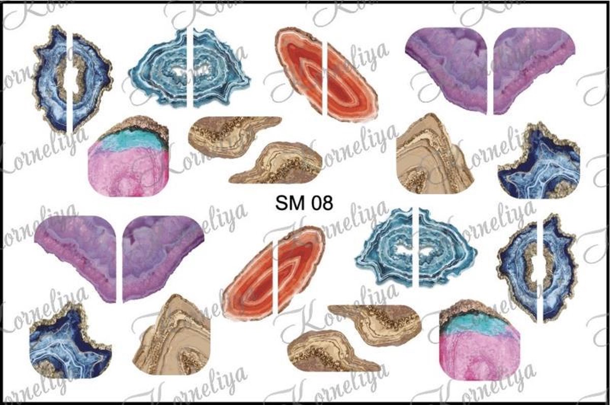 Goedkoopste Korneliya Metal Decal SM 08