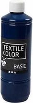 Textielverf - Kledingverf - Blauw - Turquoiseblauw - Basic - Textile Color - Creotime - 500 ml