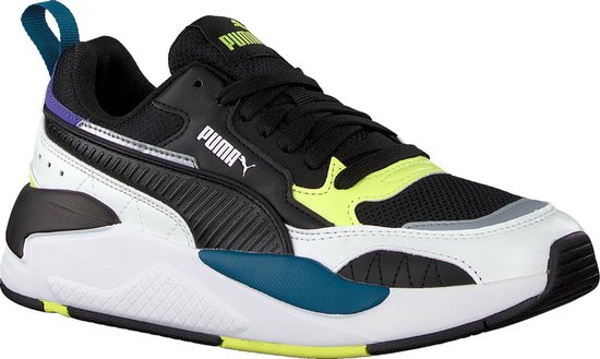 Puma Jongens Lage sneakers X-ray 2 Square Jr - Zwart - Maat 37 | bol.com
