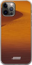 6F hoesje - geschikt voor iPhone 12 - Transparant TPU Case - Sand Dunes #ffffff