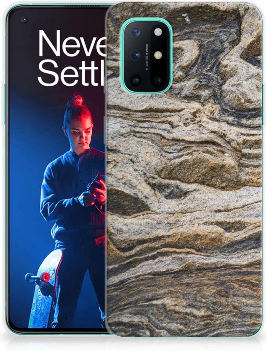 OnePlus 8T TPU Siliconen Hoesje Steen