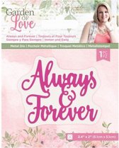 Garden of Love - Metalen snijmal - Always and Forever