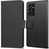 Cazy Book Wallet hoesje voor Samsung Galaxy S21 Ultra - zwart