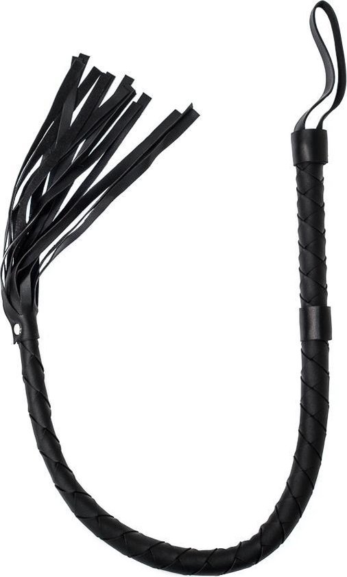 Black bull whip 90 cm – SM-speeltjes