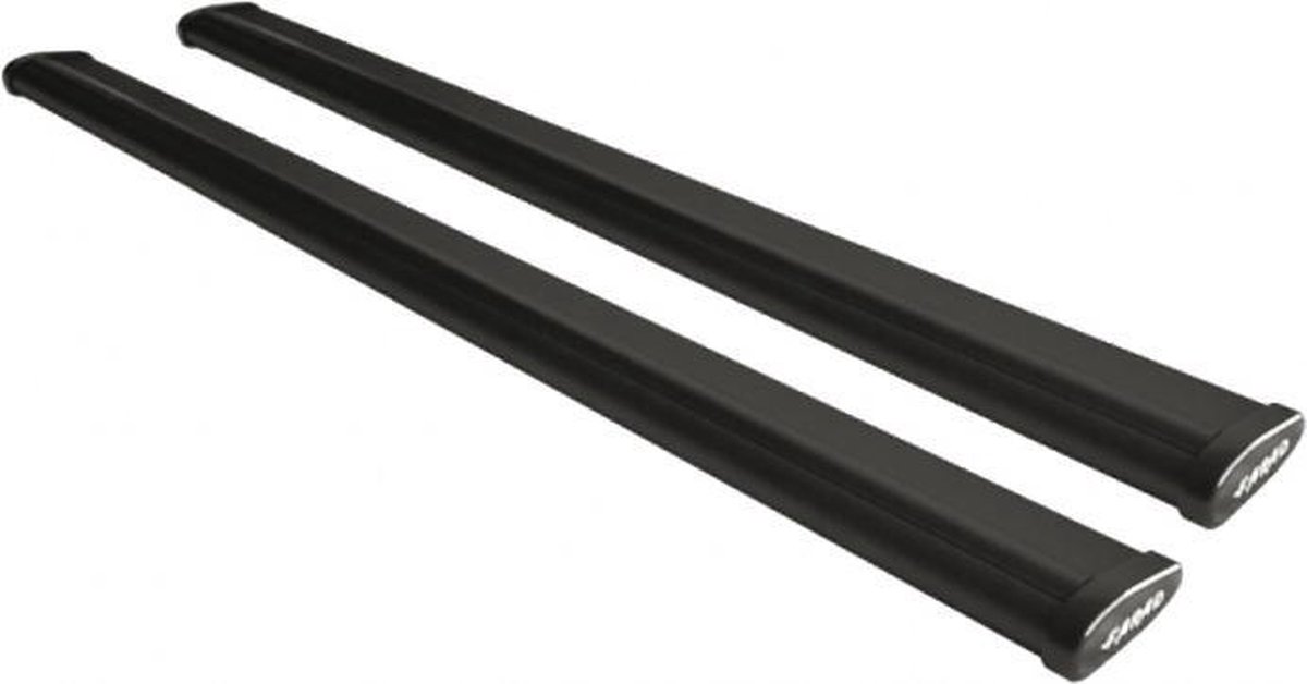 Farad Dakdragers - VW UP! 5 deurs vanaf 2012 - Glad dak - 100kg Laadvermogen - Aluminium -Wingbar - Zwart