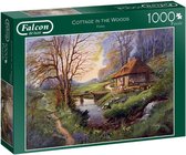 Falcon puzzel Cottage in the Woods - Legpuzzel - 1000 stukjes