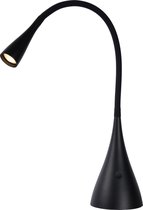 Lucide ZOZY - Bureaulamp - Ø 11,2 cm - LED Dimb. - 1x4W 3000K - 3 StepDim - Zwart