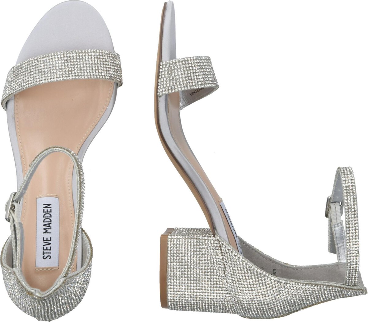 Steve Madden Jurk Horloge SM/1045GPBK, Zwart/Goud
