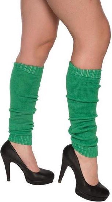 Witbaard Beenwarmers Dames 50 Cm Polyester Groen One-size